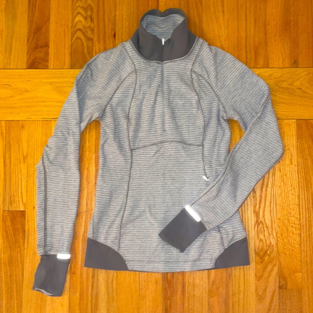 Lululemon breathable pullover, 3/4 zipper